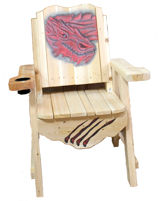 Red Dragon, deck chair, deck lounge chair, patio furniture